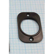 Панель пластмасова під гнізда на 1 отвір (Чорна) SF-11-1