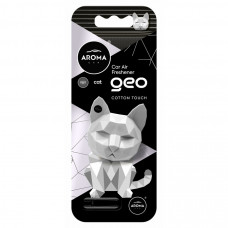 Освіжувач полімер на обдув - "Aroma" - Geo Cat - White Cotton Touch (Бавовняний дотик) 12057