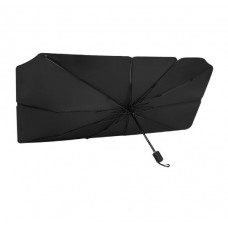 Зонт автомобільний сонцезахисний 140*80см в шкіряном чехлі