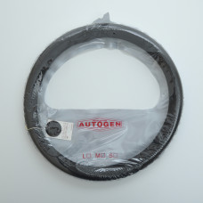 Чохол на кермо шкіра "М" (37-38см) чорний Autogen CK 022BK перфорація/ 1шов біла основа