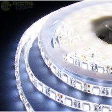 Стрічка Діодна 12v 50см біла SMD (5050) гнучка / поліуретан покриття "Econom"