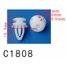 Кліпси C1808 обшивки дверей GM, OPEL, FORD, CHEVROLET, SATURN (90560163, 15315)( уп. 100 шт)