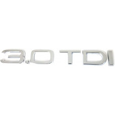 Емблема - напис "3.0 TDI" Audi A6 2005> скотч 158х23мм 4F0853743B2ZZ