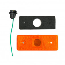 Габарит - помаранчевий - 110x40мм - без лампи 2 болти - "YP-04" - Турція (5шт/уп)