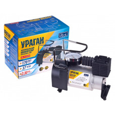 Компресор - "Ураган" 12030 - 12v - 170вт - 37л - 10атм - 12А (8шт/ящ)