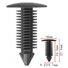 Кліпси C1296 Mercedes A6319842561 6319842561 (уп.100шт)