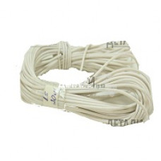 Провід перетином d=1,0 білий (50м)