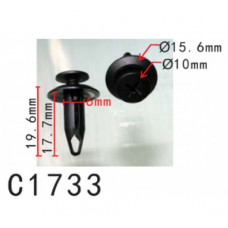 Кліпси C1733 розпірн FORD (1007932, YS4Z16K262AA, 11116) (уп.100шт)