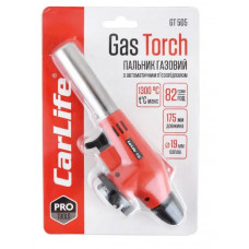 Газовий пальник з п'єзопідпалом Ø 19мм, довжина 68мм керам. захист"Carlife" GT505