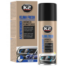 Очищувач автокондиціонера спрей 150ml "K2" Klima Fresh Нова машина K20820