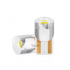 Світлодіод 12V Т10 Червоний COB Скло/Куля 0.5W H=19mm №4mini