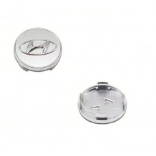 Ковпачки на титани "Hyundai" (59/57мм) Сірий