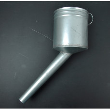 Лійка металева 3л косий широкий носик (Фури.трактора.комбайни) (10шт.)