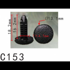 Кліпси C0153 обшивки (ОЕМ 90666SA00030, 90666SA0003, MR221721, 90666-SA0-003) (уп.100шт)