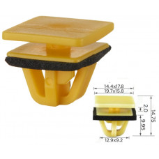 Кліпси C0361 молдинга Hyundai 877583D000 ( уп. 100 шт.)