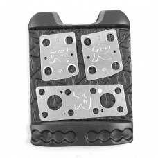Накладки на педалі Silver J-703 (механіка)