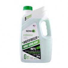Антифриз 5kg Зелений -40°С G11 NX05003 "Nowax" (4шт/ящ)