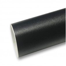 Плівка вінілова ПВХ Чорна-матова дрібна текстура (відрізна 1.52*1м) 160мікрон NM-22