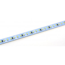 Стрічка алюміній 12V - 50см - Біла - (4014) - 2А 72LED в силіконі - ефект суцільної стрічки