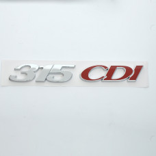 Емблема - напис "315 CDI" скотч 215х28 мм 2007-2013 (wiwo 906 817 1014)