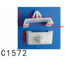 Кліпси C1572 Кріплення молдингів VW (330-853-858, 330853858, 12109) ( уп. 100 шт.)
