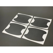 Плівка захисна для дверних ручок Карбон 3D (4шт)