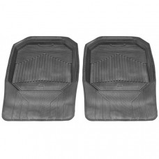 Килимки гумові (2шт) чорні "Дубно" YP-1 корито Передні (Високий борт- 4,5см, )