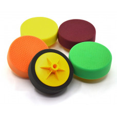 Полірувальний круг M14/D150/H45мм Помаранчевий (сота) "Adept Elit" PPI 75 (універсальний)