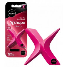 Освіжувач полімер на обдув 10g - "Aroma" - X SHAPE - Cherry (Вишня) 10896