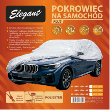 Тент Джип/Мінівен 440x185x145 см (M) з підкладкою 100261 PEVA "ELEGANT" (кишеня під дзеркало, блиска