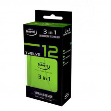 Освіжувач спрей 50ml - "Tasotti" - 3 in 1 - №12 Vanilla&Lemon (Ваніль та Лимон) антибактеріальний