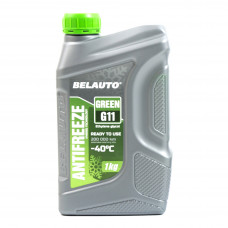 Антифриз 1kg Зелений -40°С G11 AF1710 "BELAUTO" (15шт/ящ)