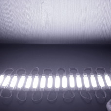 Світлодіод- Модуль12V COB Білий 70*18 мм Овал DC 1.5W