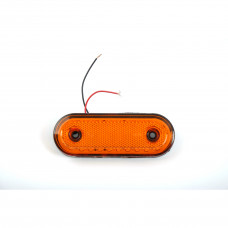 Габарит - помаранчевий - 115х40мм - 24V Led 24 діоди - "KIR" - К-270 (1шт)