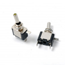 Тумблер 2 положения 2 к-та, з Жовтим підсвічуванням роз'єм під маму ASW-07D