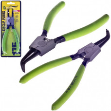 Знімач стопорних кілець 7"/175мм вигнутий. зовнішній "Alloid" (CK-6044D) (6шт/уп)