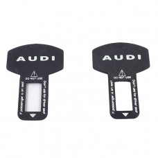 Заглушка ременя безпеки нейлон "Audi" (2шт/уп)