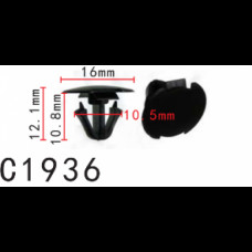 Кліпси C1936 обшивки салонуTOYOTA, LEXUS, DAIHATSU (90467-06192, 9046706192, 10708) (уп.100шт)