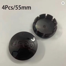 Ковпачки на титани "Jeep" (56/47мм) Чорний (52090401AB)