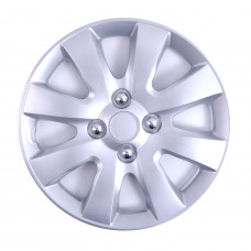 Ковпаки R15 Peugeot під болти (розболтування 4*100) A129 (емблема пластикова)