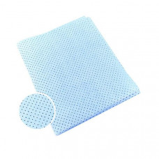 Серветка професійна 40х40 для скла та кузова перф-на "Nowax NX62442" синя