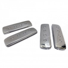 Накладки 2110 на ручку "Elegant 100547" 4шт.(хром метал) (100шт/ящ)