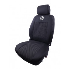 Чохли мод.VW T4 Bus 1990-2003 (1+2) Чорні "Автосвіт"