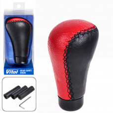 Ручка куліси червона/чорна (F-25338P)