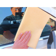 Серветка професійна 40х50 для скла та кузова перф-на "Colorful Tree" (Жовта)