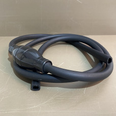 Шланг перекачування палива + груша силіконова чорна діаметр 12мм довжина 2,1м