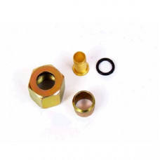 Аварійний рем-кт Ф08 mm розбірний (штуцер1/гайка 2/бонка 2/втулка2) мідь