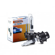 Лампа Ксенон D2R(цоколь пластик) 5500K 35W "Super Vision" (2шт)