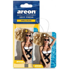 Освіжувач сухий лист - "Areon" - Sexy Fresh - Vanilla Black (Чорна Ваніль) (10шт/уп)
