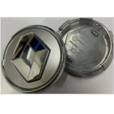 Ковпачки на титани "Renault" (58/53мм) Сірий (40315 2085R)